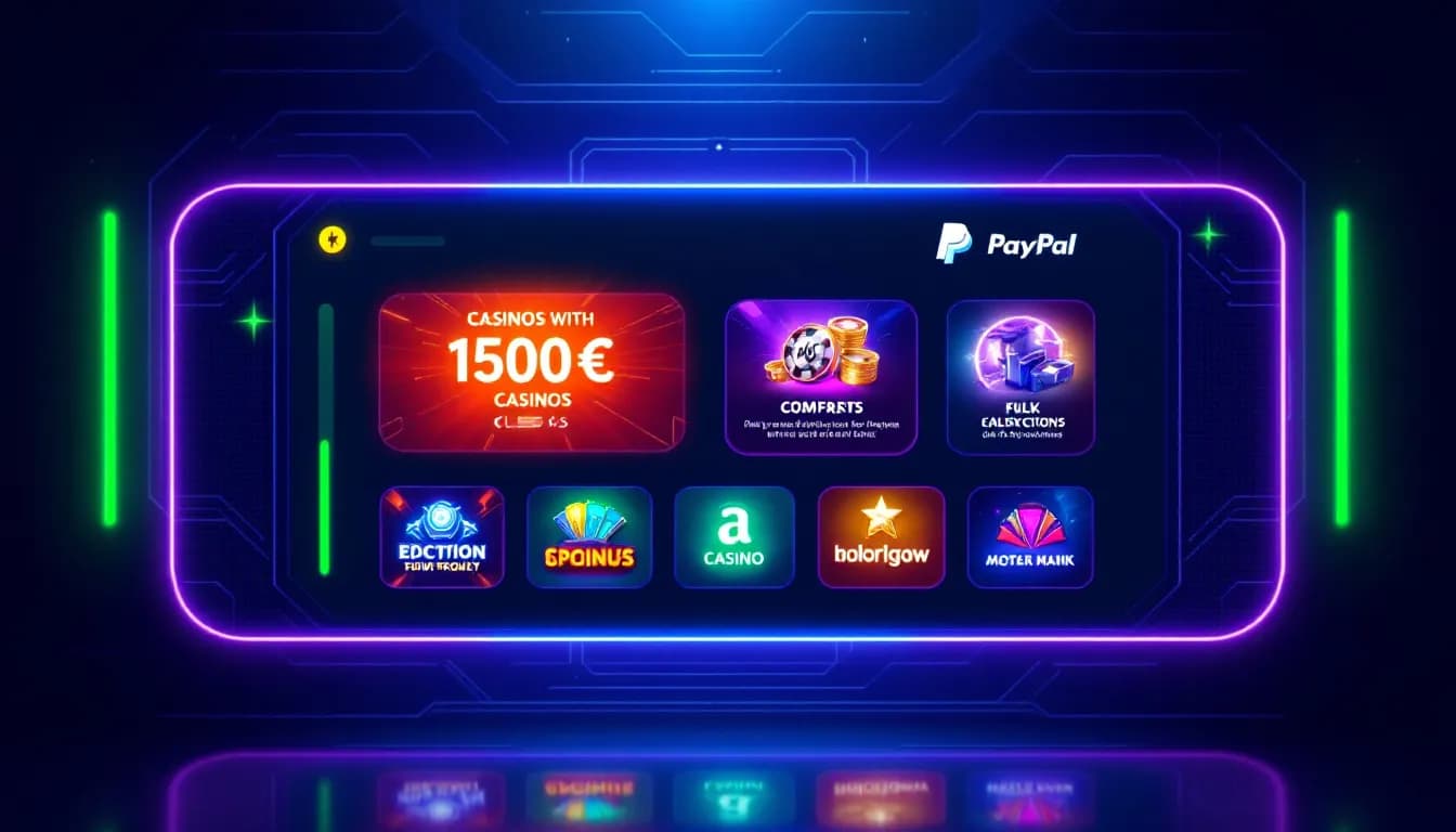 Die besten Online Casinos mit PayPal